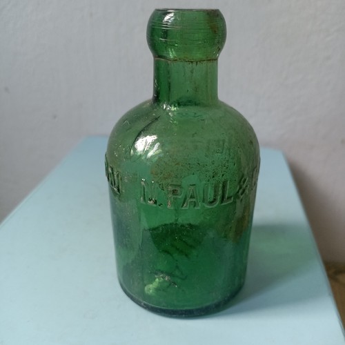 Vintage old antique glass - old,