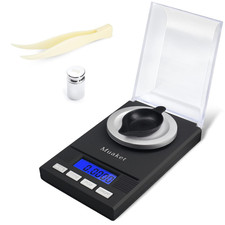 Digital Milligram Scales 0.001 G/50 G  Micro Kitchen Scale with LCD Display H...