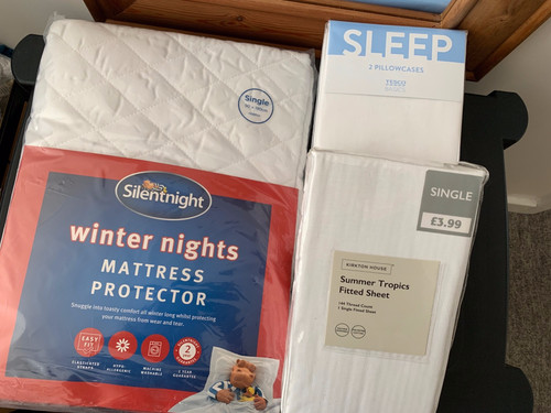 White single bedding 2 - white,