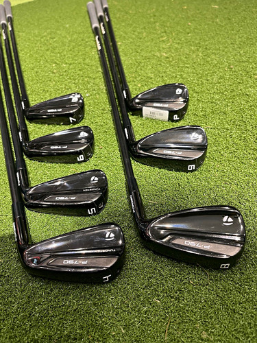 Taylormade p790 black iron set - taylormade,
