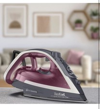 Tefal Ultraglide Anti-Scale Plus FV5872 2800W Steam Iron - Puple/Grey