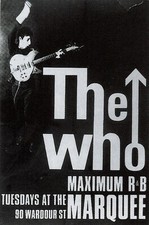 THE WHO Concert Poster -