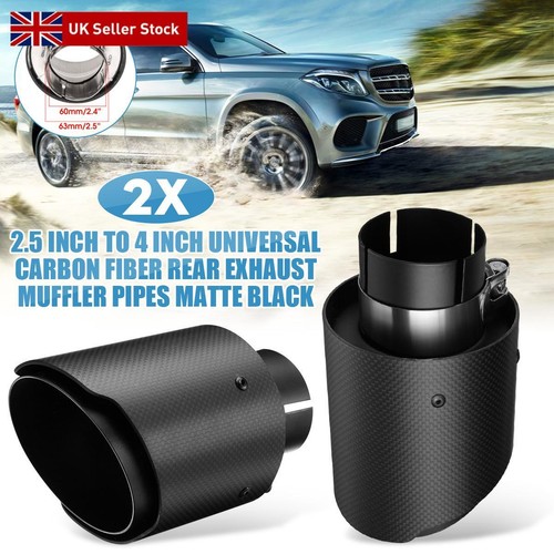 Universal exhaust - 2x, 2.5"-4"