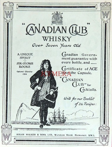 Canadian club seven years - club, 'seven