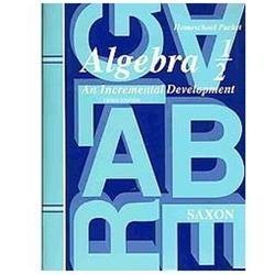 Saxon algebra homeschool - algebra,