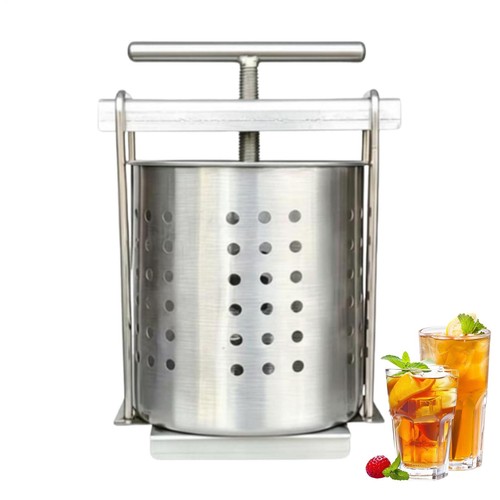 Stainless steel cheese press - cheese,