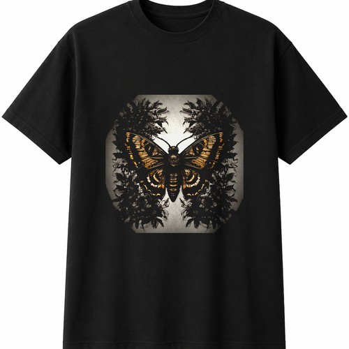 Death head moth nature mens - head,