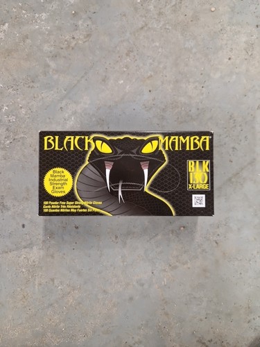 Black mamba nitrile - mamba, disposable