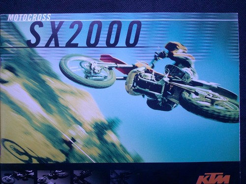 Ktm motocross motorcycles 2000 - ktm,