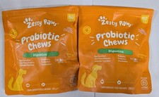 x2 Zesty Paws Probiotic Chews Digestion     Exp date 05/26