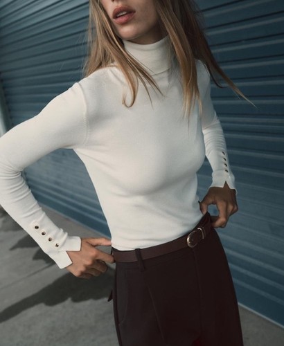Zara basic plain knit - knit, jumper