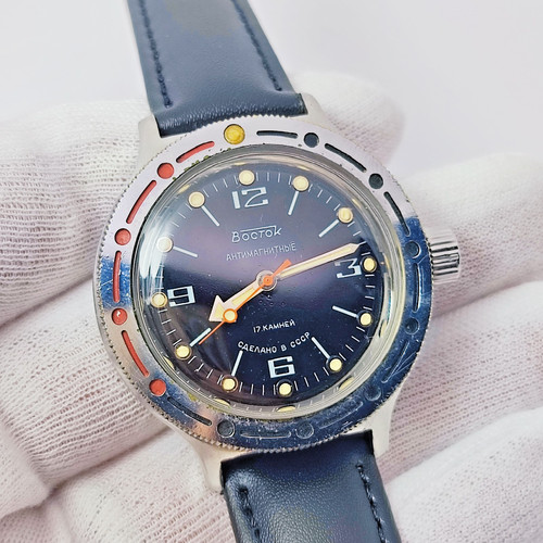 Vintage soviet watch - soviet,