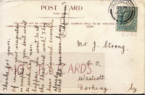 Genealogy postcard family - genealogy,