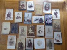 Collection cabinet card photos