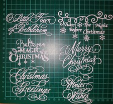 6 x Tattered Lace Christmas