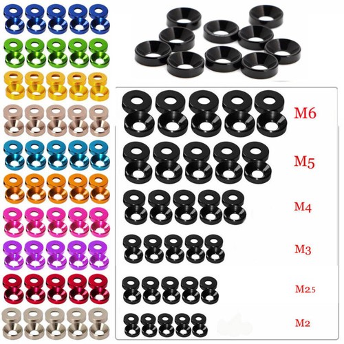 Pieces pack aluminum m6 - pieces/pack, m2-m6