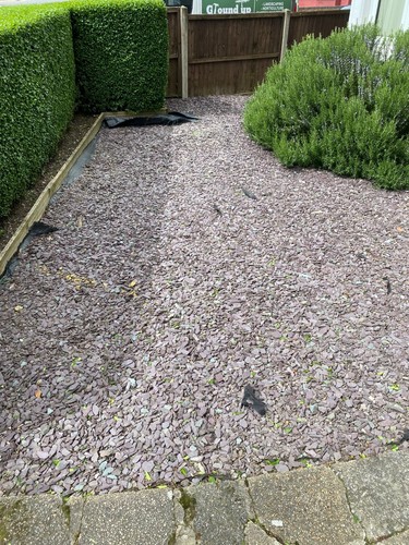 Plum slate chippings 40mm - chippings, 20/40mm