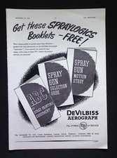 Original 1953 Advert DeVilbiss