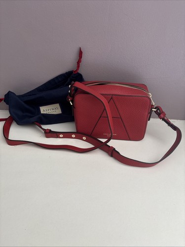 Aspinal red crossbody - red, camera