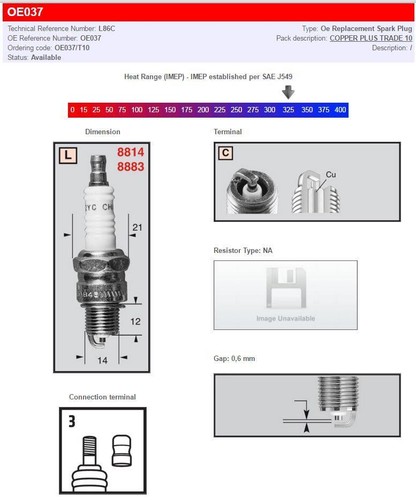 Champion spark plug for yamaha - champion,