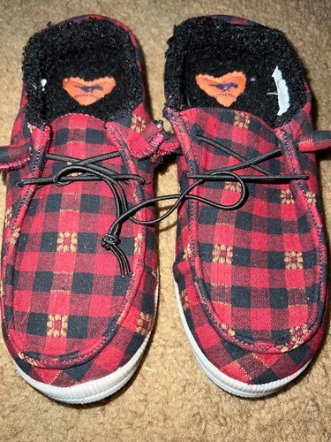 Rocket dog red and black - and, plaid
