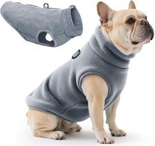 Dog Fleece Jumpsuit - Grey XL