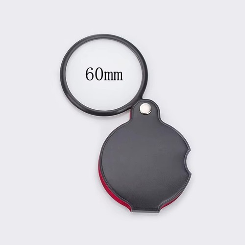 Folding magnifying glass - 8x/6x,