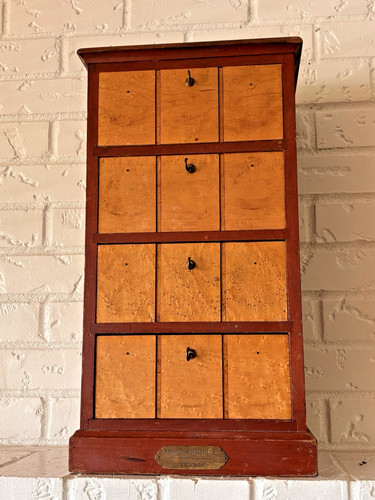 Antique apothecary style wood - antique,