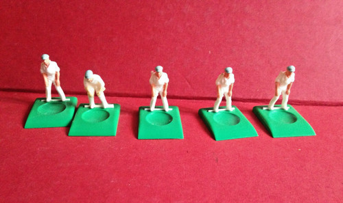 Subbuteo cricket fielders blue - cricket,
