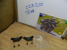 KAWASAKI ZZR1200 COIL MOUNTING BRACKETS, PAIR WITH BOLTS