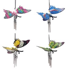 Butterfly garden wind chime - wind,