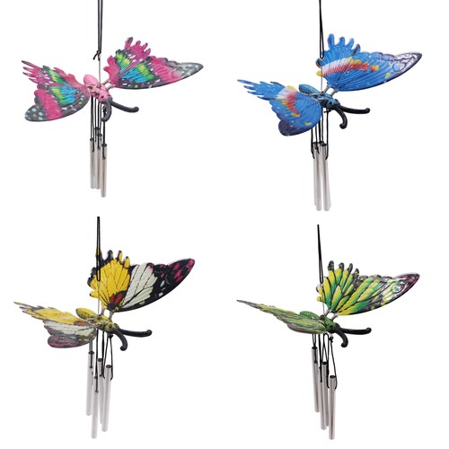Butterfly garden wind chime - wind,