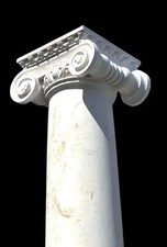 Corinthian Pillar Fibreglass Full Size Old Stock Unused