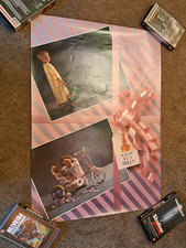 VINTAGE 80'S / 90'S ORIGINAL DEALER SUPPLIED RALEIGH MUSTANG POSTER LARGE A1