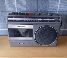 Vintage Sanyo Radio Cassette