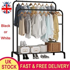 Heavy Duty Double Clothes Rail