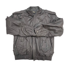 Carbrini Faux Leather Bomber