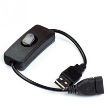 USB Cable With Power Switch On Off Toggle Control Raspberry Pi Arduino USB 2