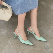 Women Shoes Mid Kitten Heel