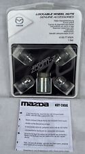 Factory Genuine Mazda Locking Wheel Nut Kit 4100-77-692A With Key code Unused