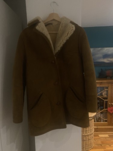 Vintage sheepskin shearling - sheepskin,