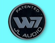 JL Audio W7 Badge 3D Printed