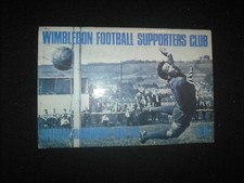 WIMBLEDON FC  HANDBOOK FOR THE 1967/68 SEASON