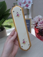 Antique Vintage Floral Ceramic