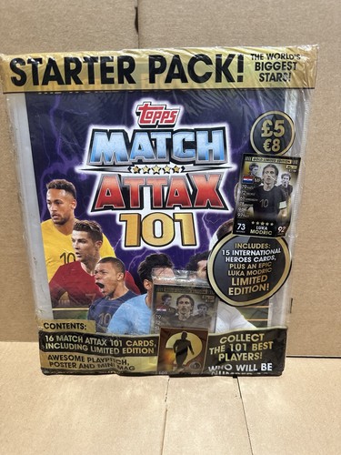 2018 match attax 101 folder - 2018/19,