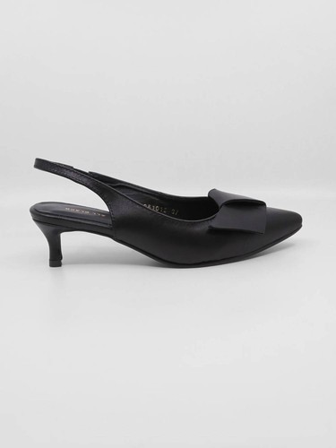 All black women flatbow - black,