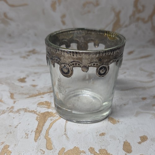 Vintage style glass tea light - ,