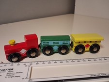 Wooden Train, Train Engine And