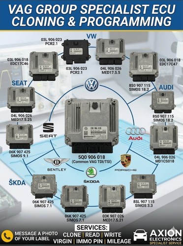 Vag ecu clone service vw - -,