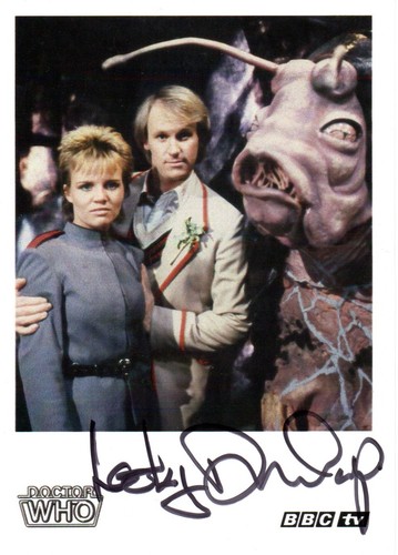 Doctor who autograph - doctor, lesley